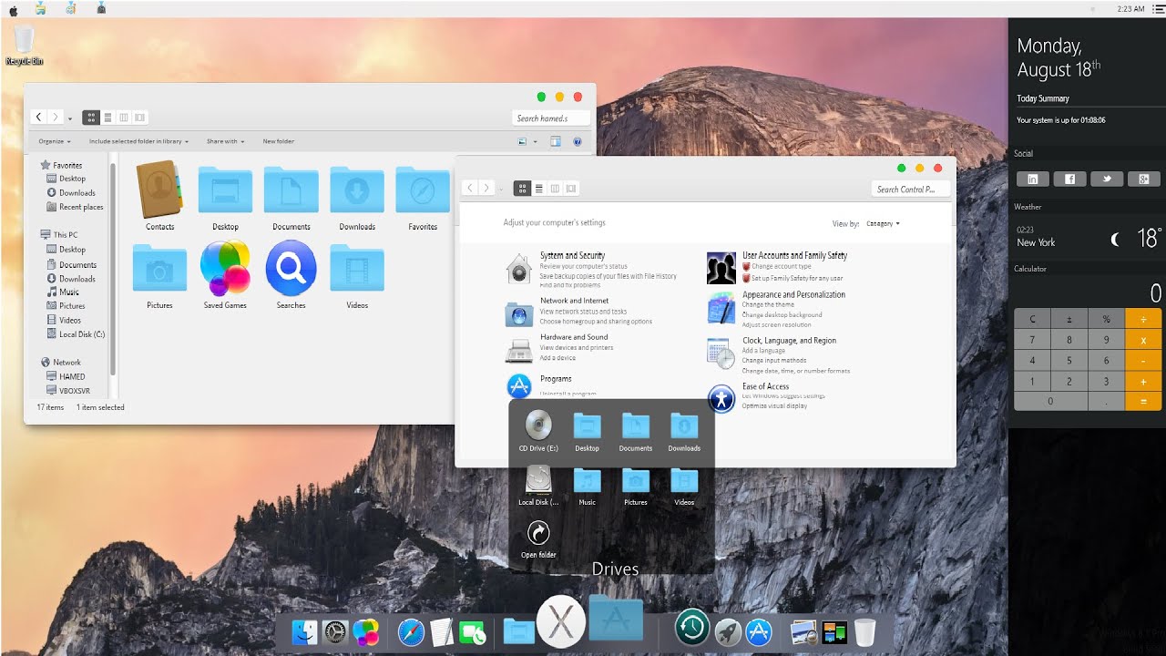 mac osx download for windows 10